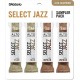 D'Addario Jazz Select Sampler Pack Alto Saxophone Reeds - Box 4